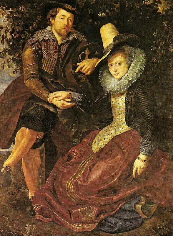 Peter Paul Rubens rubens and his wife isabella brandt